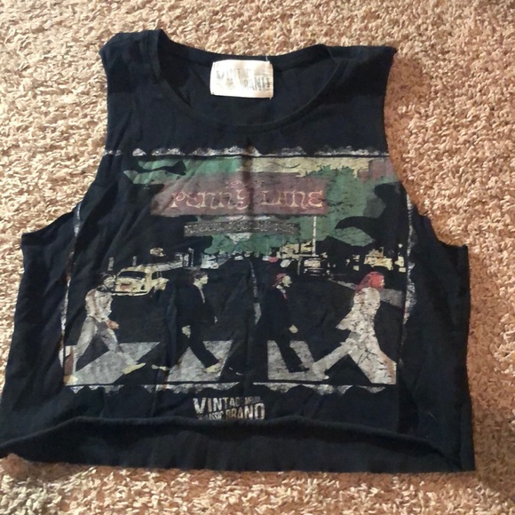 Tops - Beatles sleeveless shirt